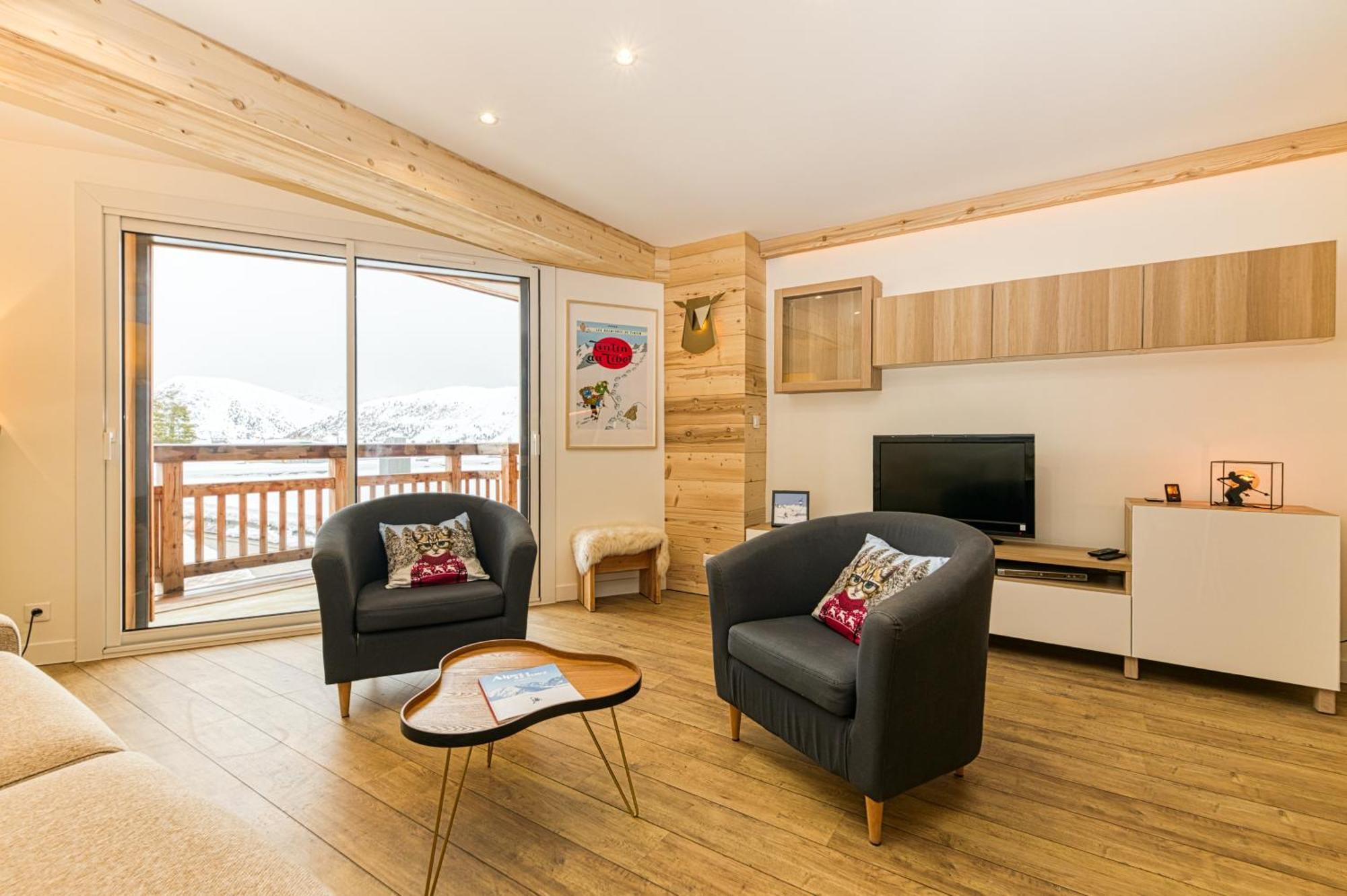 Homency - Residence De L'Alpe 29 Alpe d'Huez Bagian luar foto
