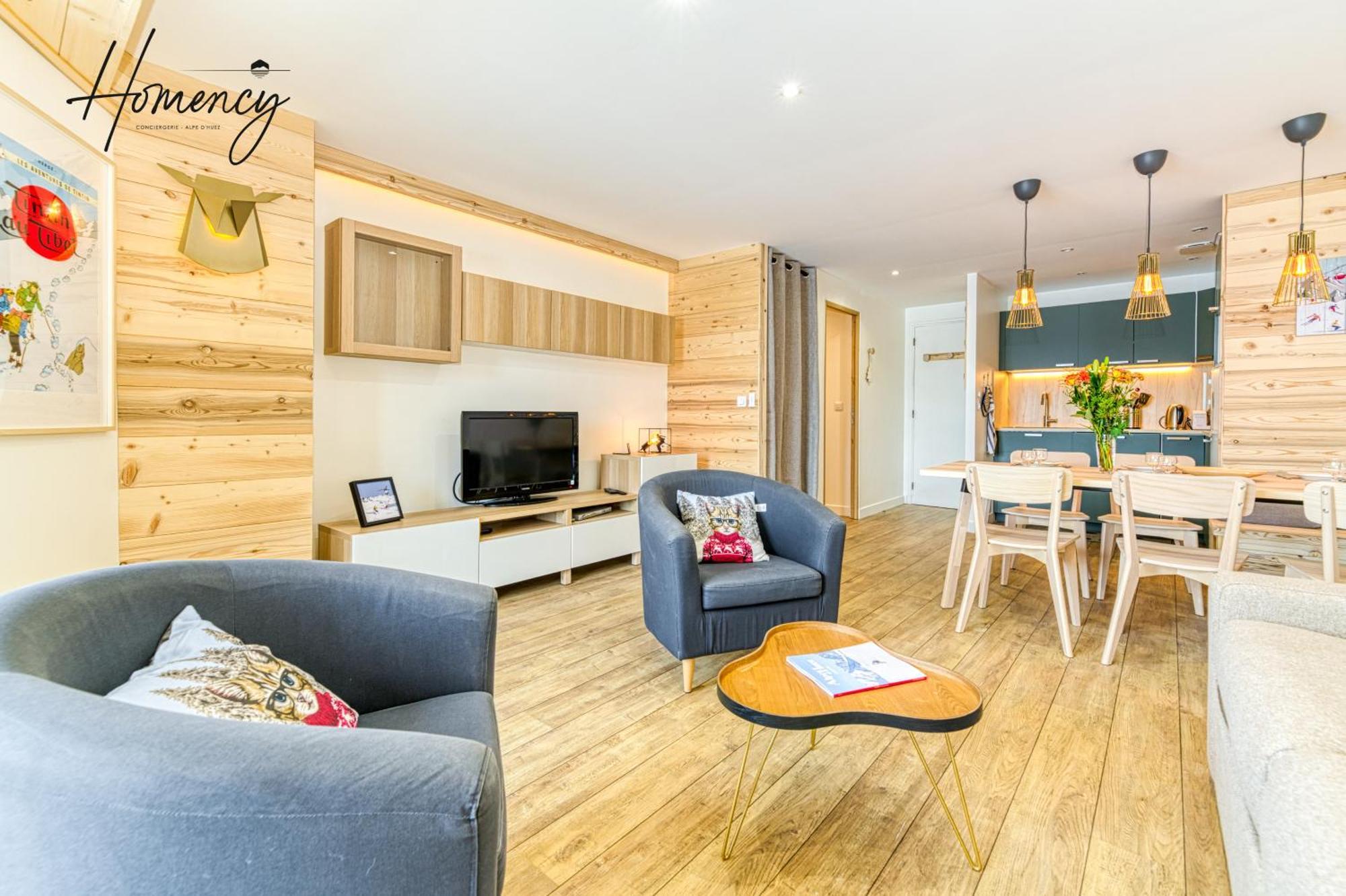 Homency - Residence De L'Alpe 29 Alpe d'Huez Bagian luar foto